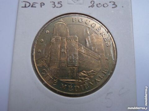 Monnaie de Paris 2003 Fougre 35 17 Bordeaux (33)