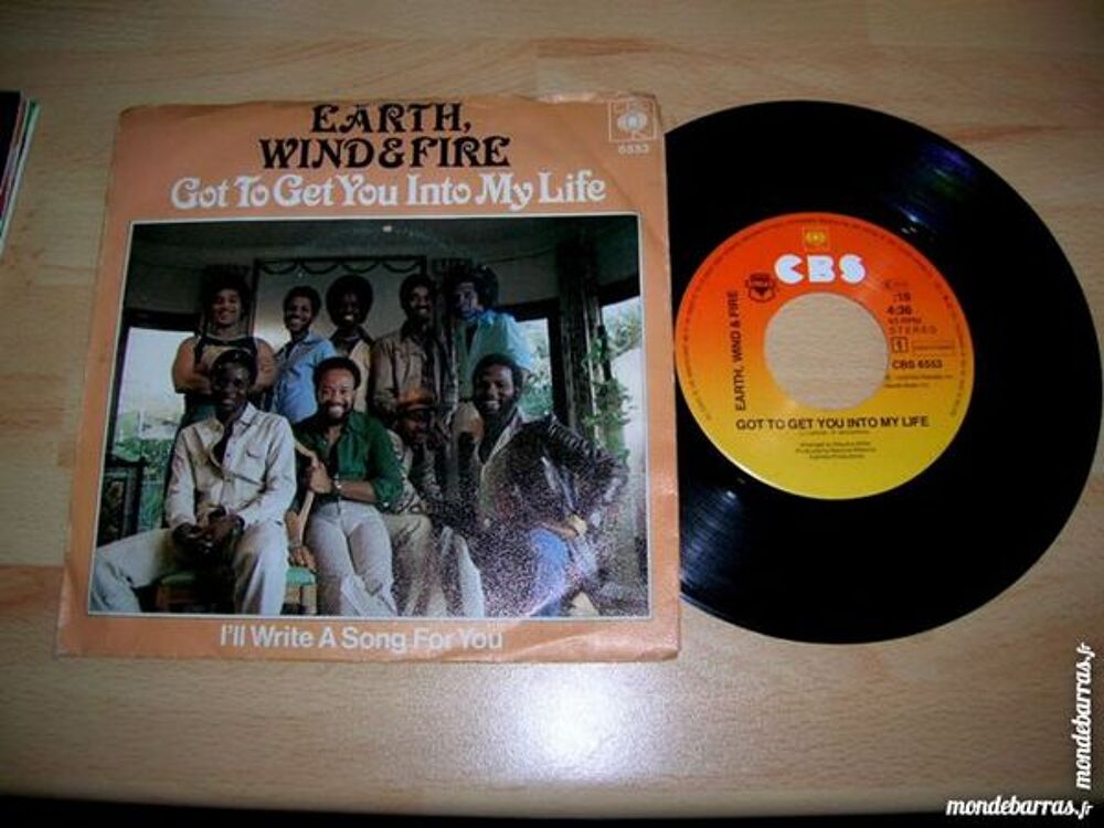45 T EARTH WIND AND FIRE Got to get into my life CD et vinyles