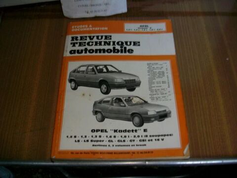 revue technique  opel  boss08 10 Bogny-sur-Meuse (08)