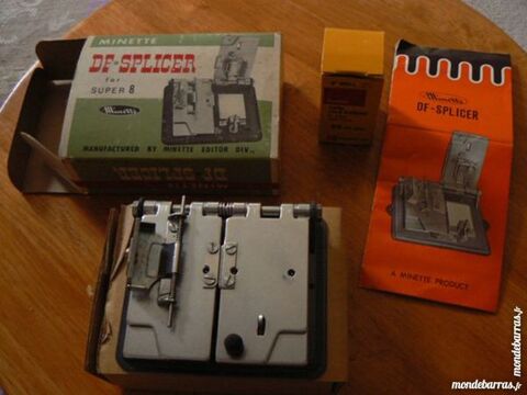 Colleuse DF.SPLICER pour super 8 marque Minette 15 Gif-sur-Yvette (91)