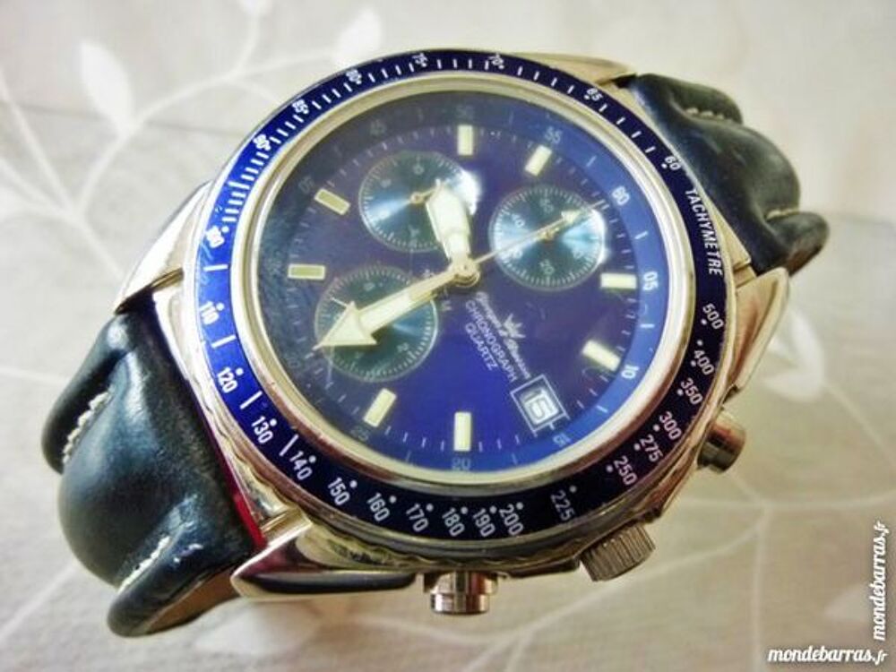YONGER &amp; BRESSON montre CHRONO analogique YON0002 Bijoux et montres