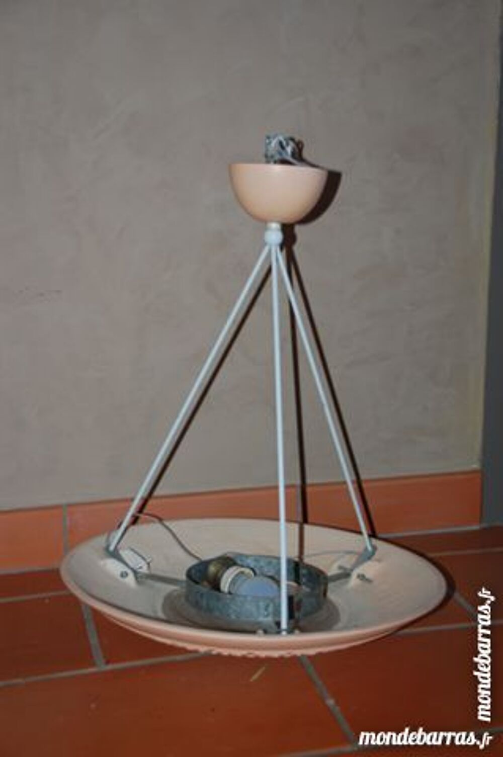 Plafonnier original avec vasque Décoration