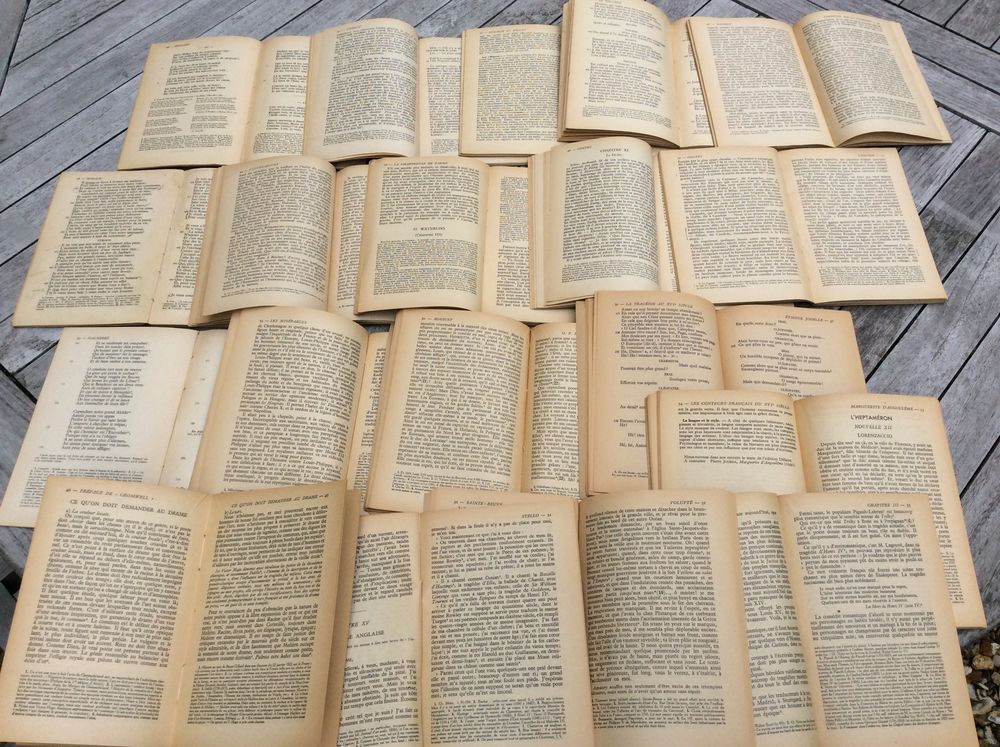 19 Classiques Larousse 1933/1952 Ronsard Voltaire Livres et BD