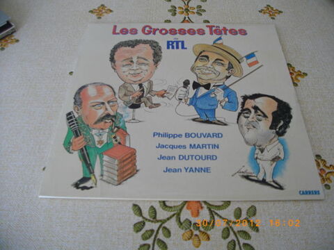 VINYLE 33 T LES GROSSES TETES 10 Perros-Guirec (22)