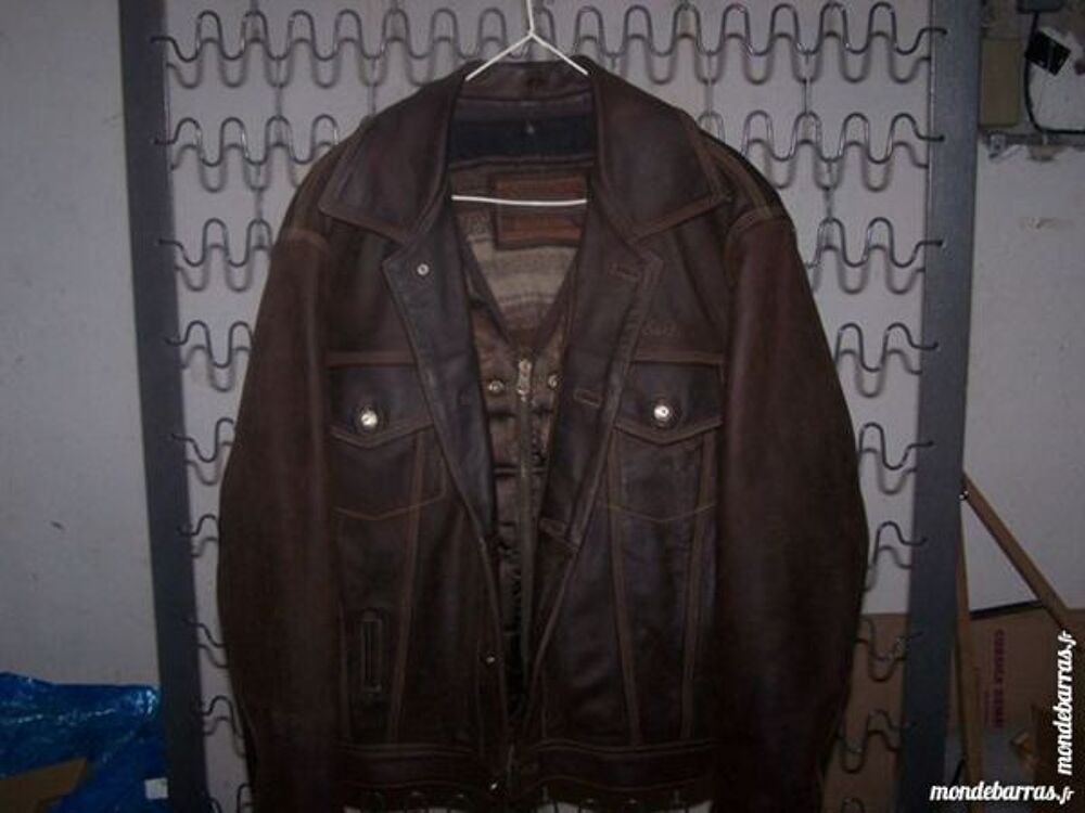 blouson en cuir Vêtements