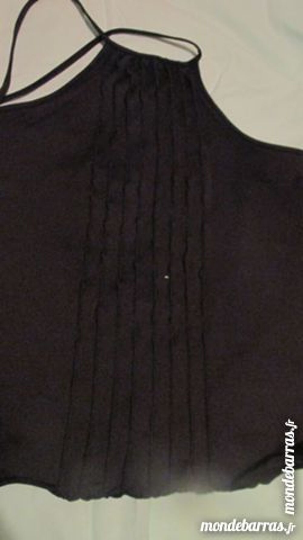 DEBARDEUR DOS NU NOIR ou BEIGE T. L Vêtements