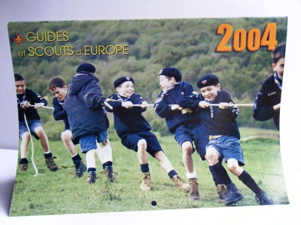 CALENDRIER 2004 GUIDES &amp; SCOUTS D'EUROPE 