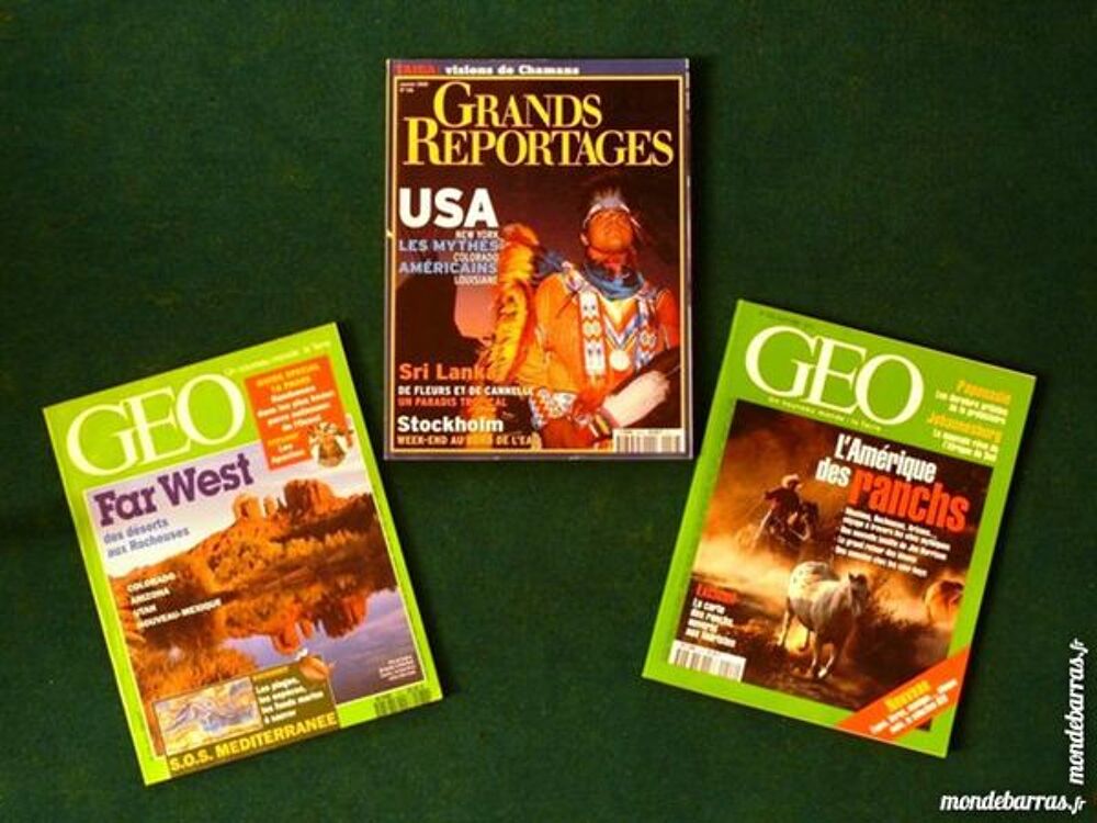 LE FAR WEST - AMERIQUE - g&eacute;o Livres et BD