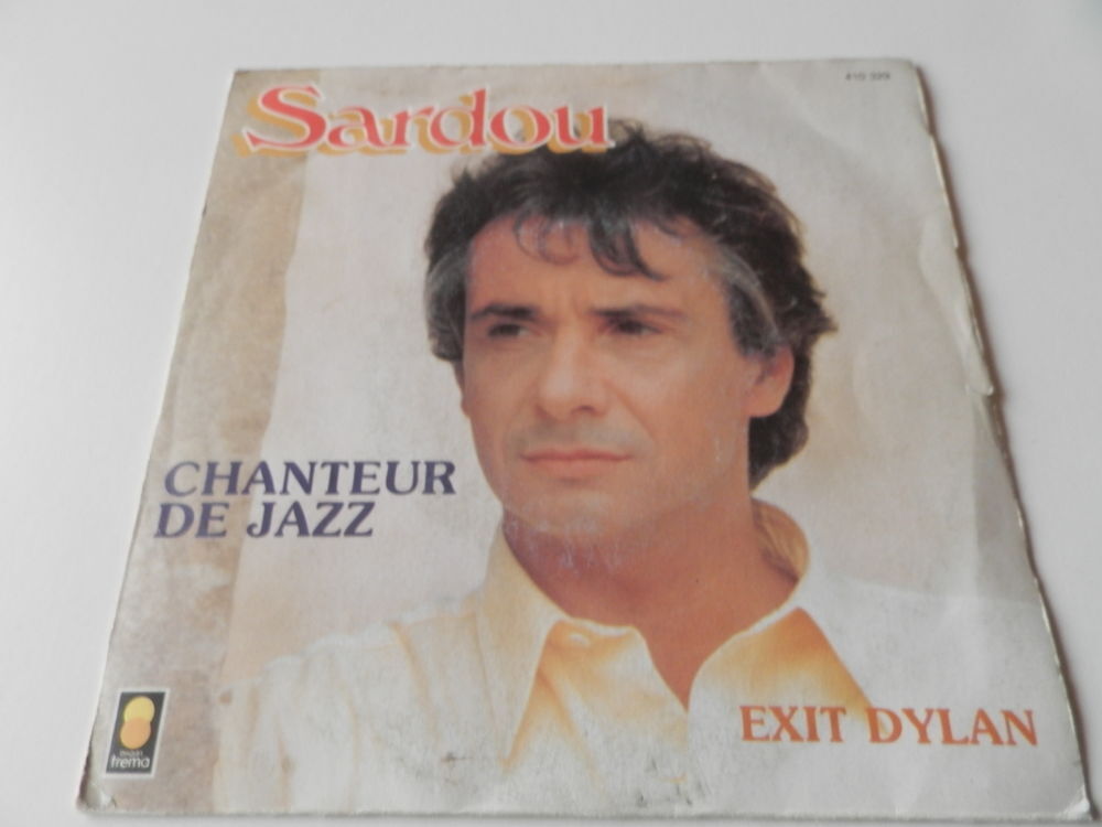 SARDOU - chanteur de jazz / exit dylan CD et vinyles