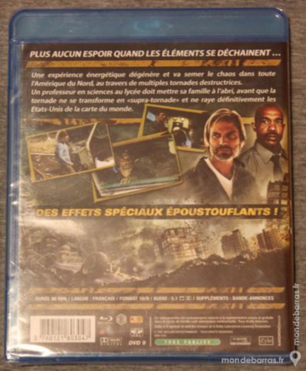 Blu-Ray Avis de tempete 5 euros DVD et blu-ray