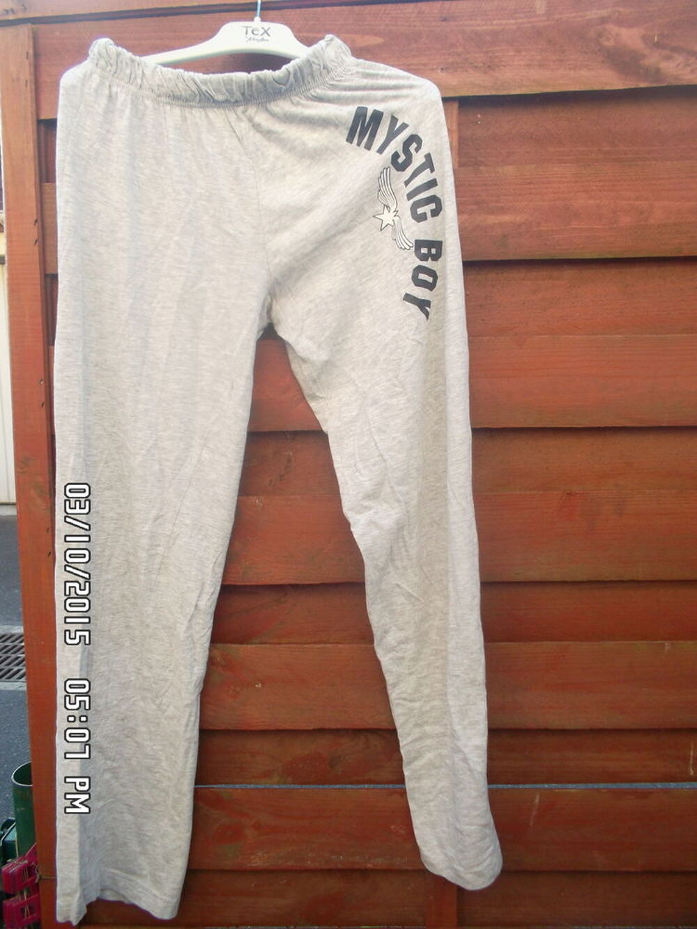 PYJAMA GRIS CLAIR-MARINE T.14 A*JUSTE 3E*KIKI60230 Vêtements enfants
