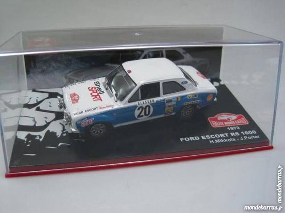 Ford Escort Rs1600 Monte carlo 1973 1/43 Neuf Jeux / jouets