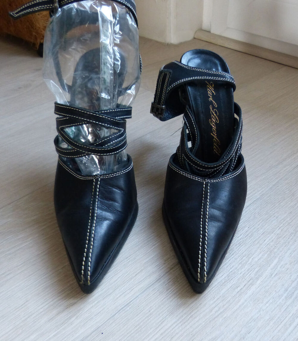 Escarpins haute couture Karl Lagerfeld Chaussures
