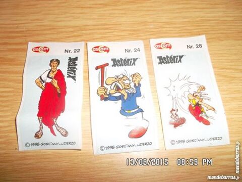 autocollant ASTERIX ASCOM N°22*juste 1e*kiki60230 1 Chambly (60)
