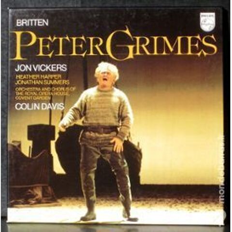 Peter Grimes - Britten - Coffret intgrale vinyles 25 Paris 15 (75)