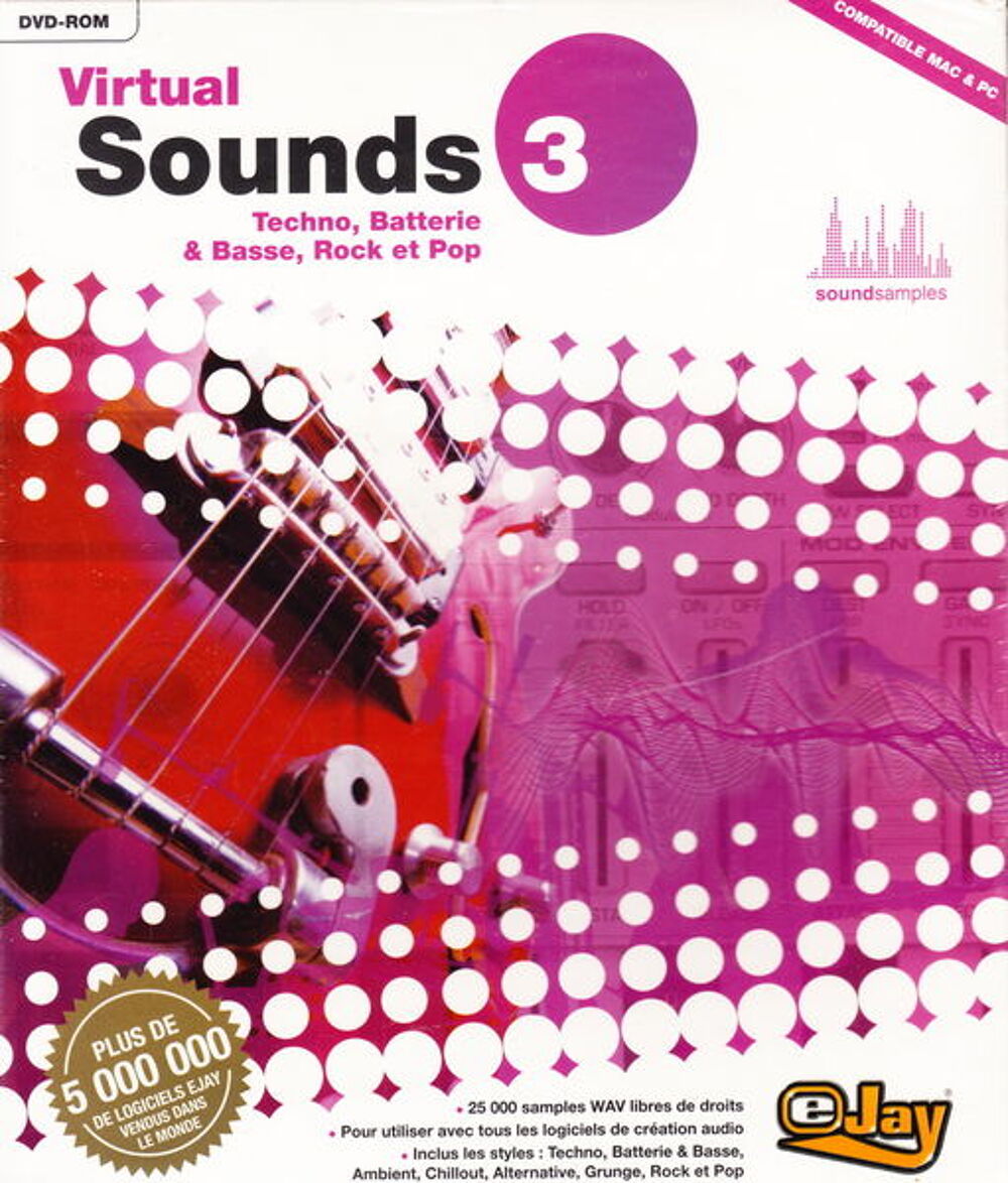 DVD Virtual Sounds 3 NEUF
Consoles et jeux vidéos
