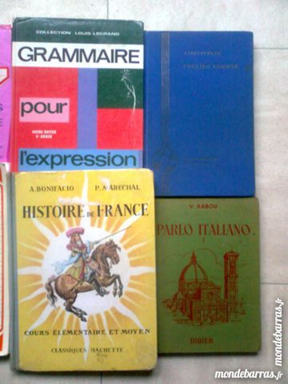 8 livres scolaires CE, CM, 6e, 5e, -zoe Livres et BD