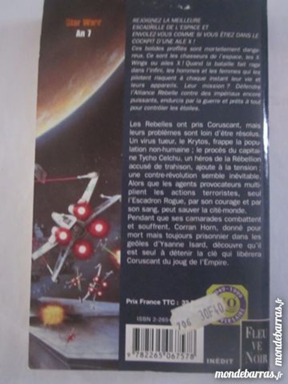 STAR WARS - UN PIEGE NOMME KRYTOS Livres et BD