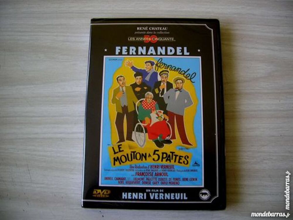 DVD LE MOUTON A CINQ PATTES - De Fun&egrave;s - CHATEAU DVD et blu-ray
