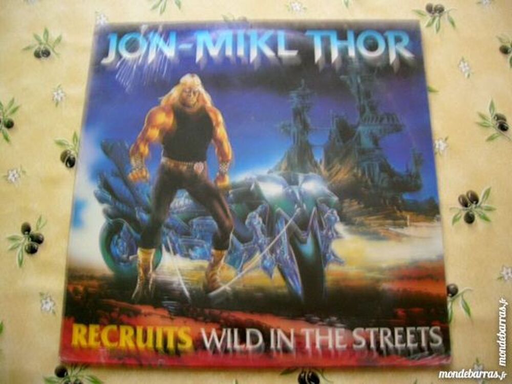 33 TOURS JON MIKL THOR Recruits wild in the street CD et vinyles