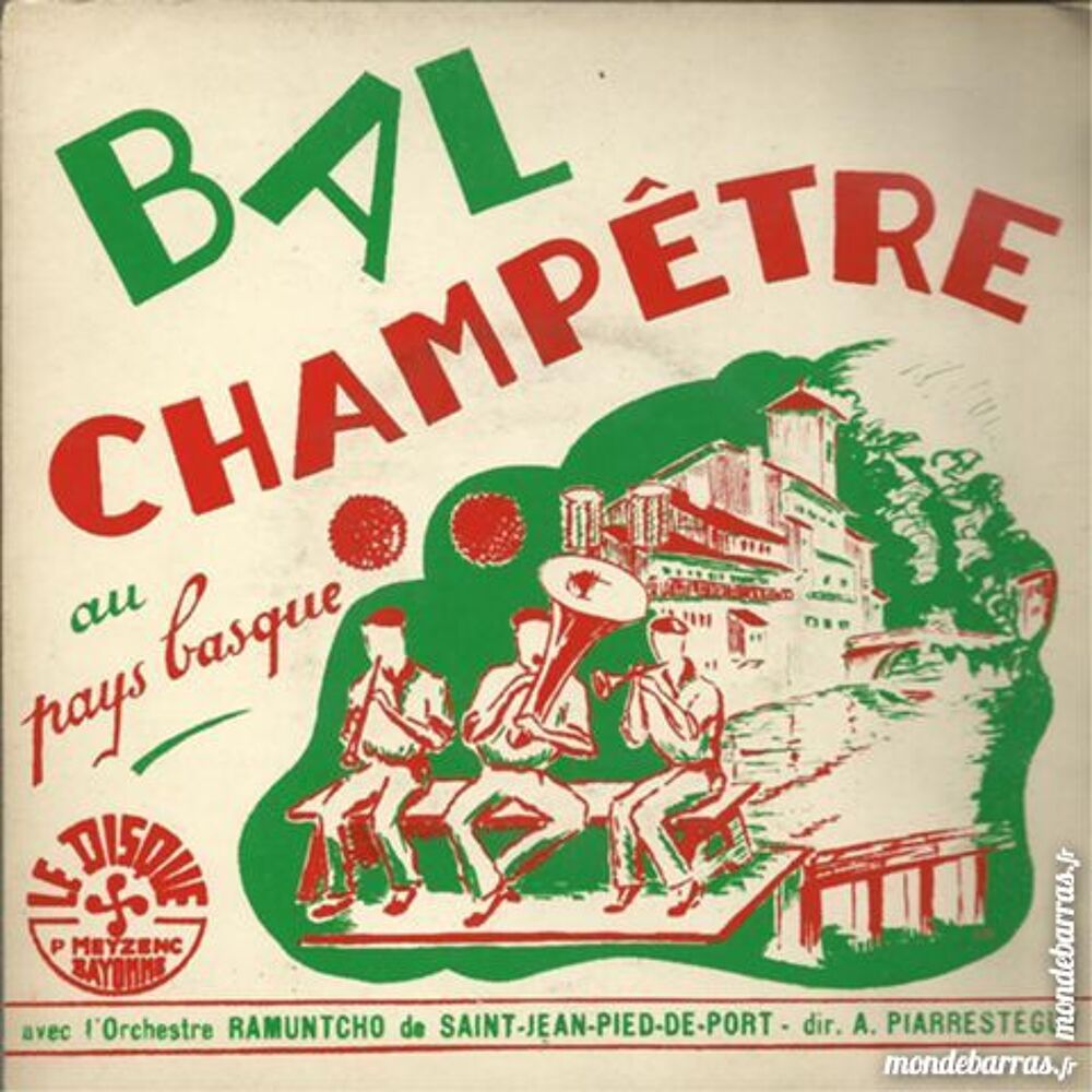 Bal champ&ecirc;tre au pays basque CD et vinyles