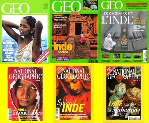 Voici 6 revues sur L'INDE / les-livres-de-jac 16 Lille (59)