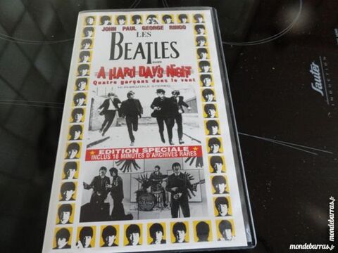 Les Beatles - A hard day's night - VHS 8 Strasbourg (67)