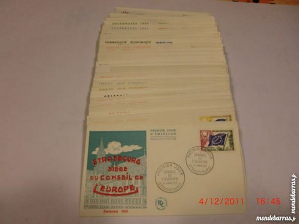 lot enveloppes premier jour FDC 1963 p12 