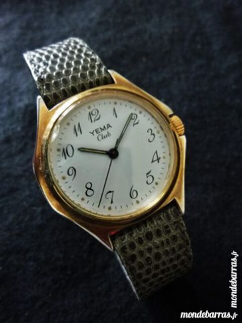 YEMA Club montre m�canique 1965 YEM0015 85 Metz (57)