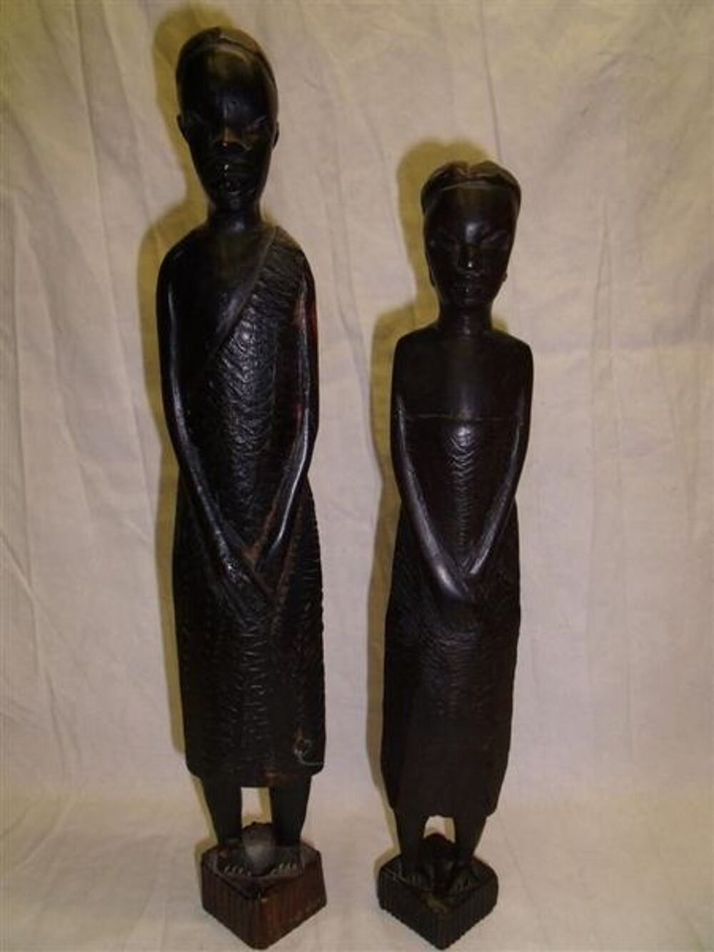 Couple de statuette africaine Décoration