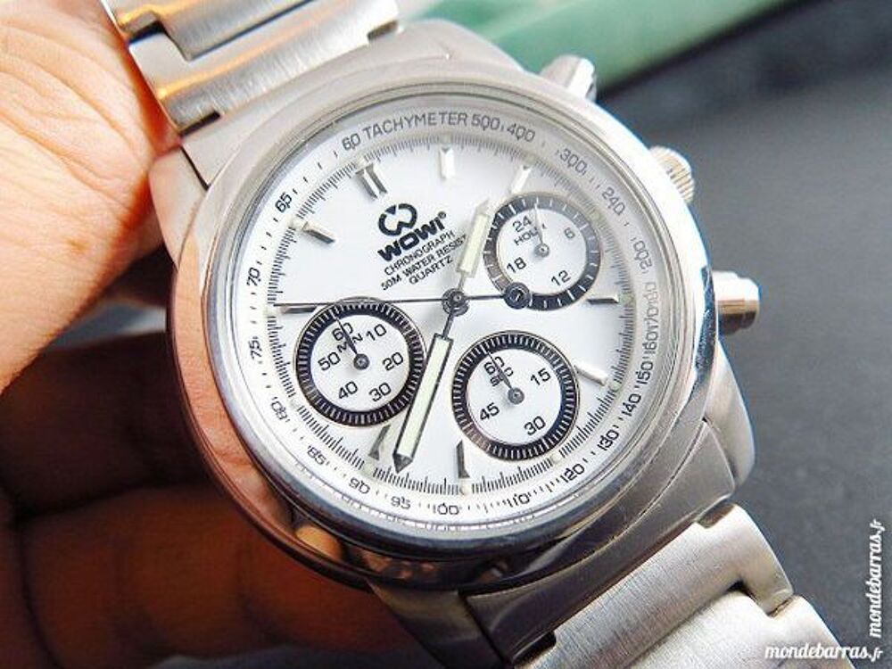 WOWI CHRONO VD54B montre homme DIV0401 Bijoux et montres
