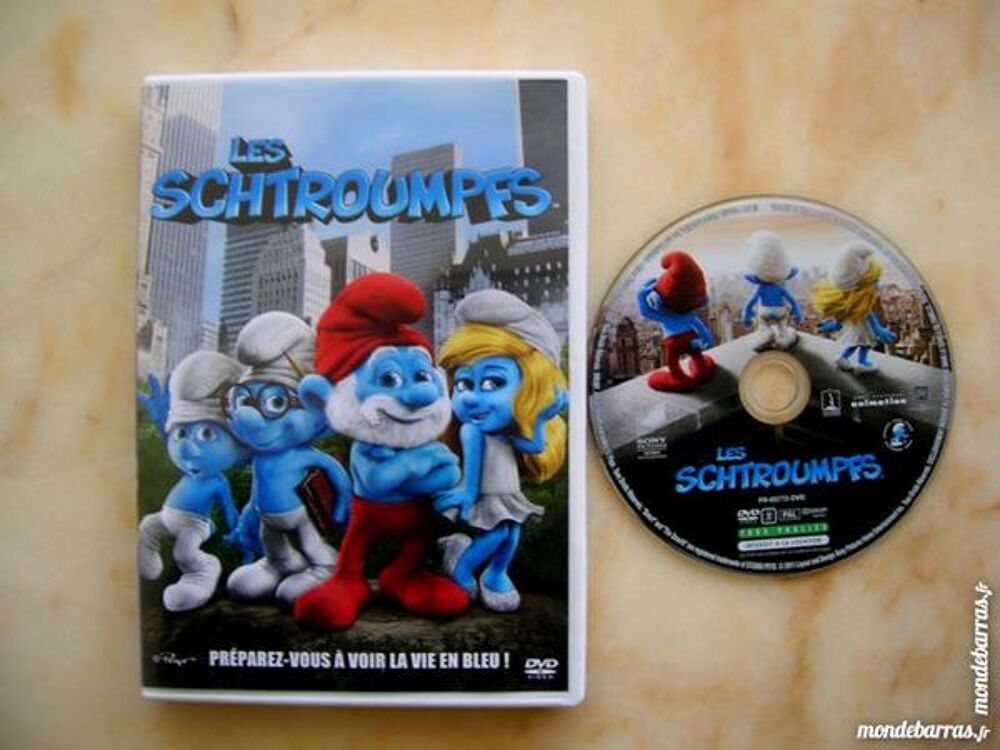 DVD LES SCHTROUMPFS Le Film DVD et blu-ray