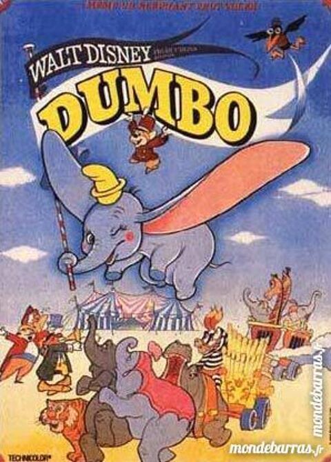 K7 vhs: Dumbo (455) 6 Saint-Quentin (02)