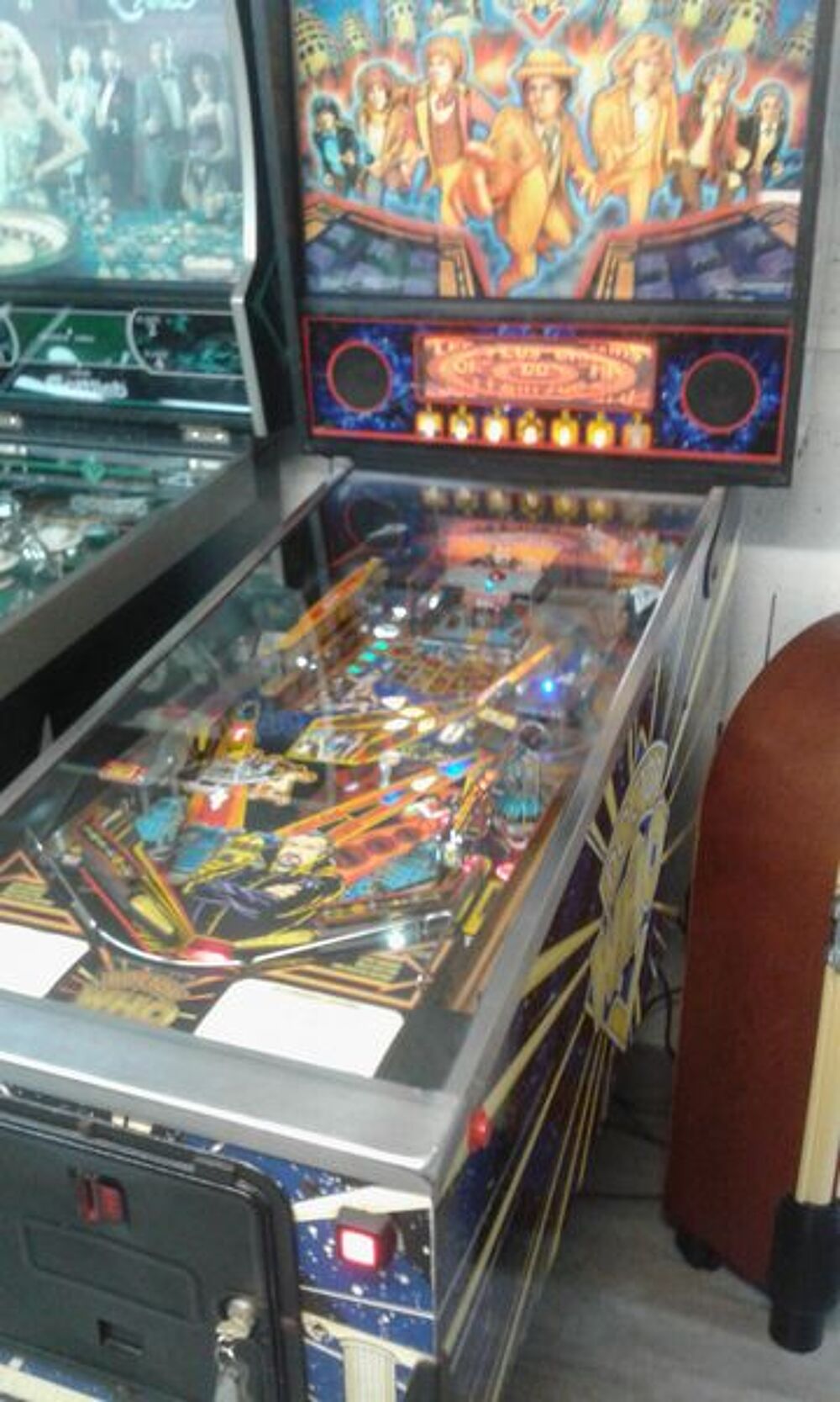 Recherche ce genre de flipper dot matrix en panne. Jeux / jouets