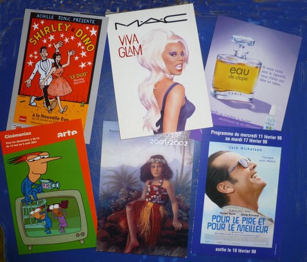 Lot de 3600 cartes CART' COM et CART A PUB 