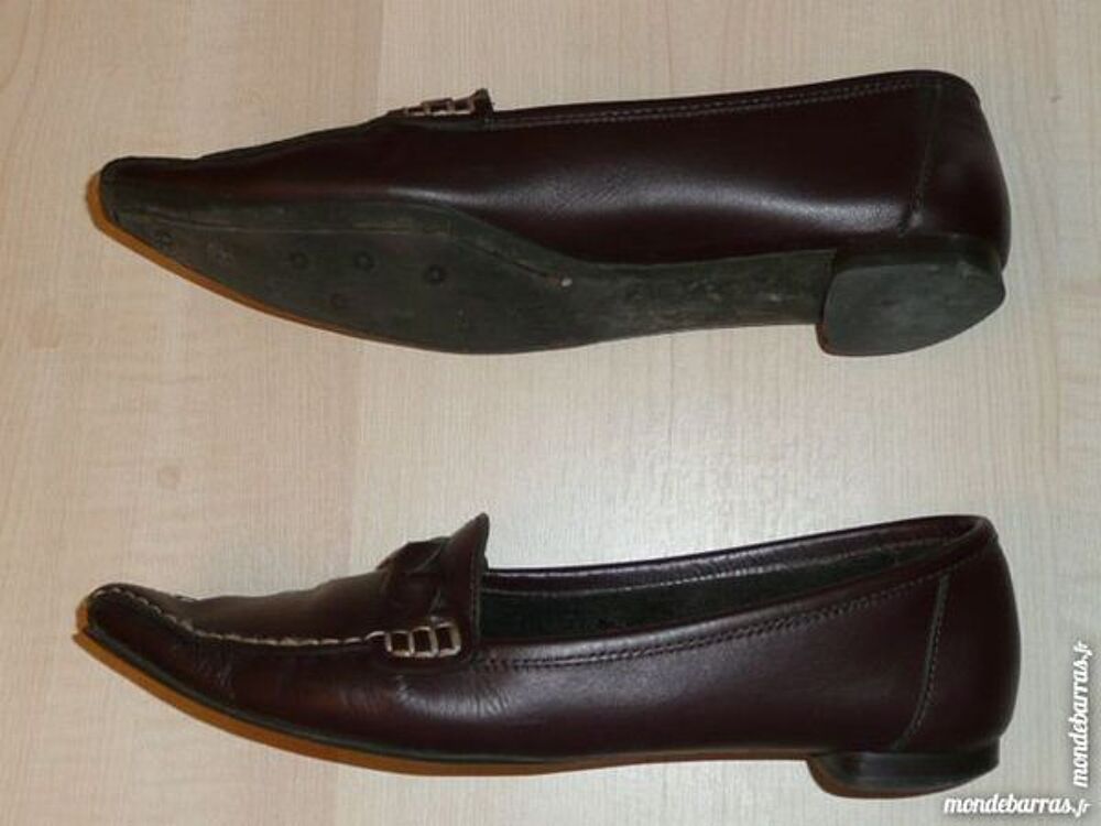 MOCASSINS MARRONS SAN MARINA P36 Chaussures