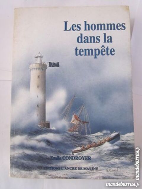 LES HOMMES DANS LA TEMPETE  par  EMILE CONDROYER 8 Brest (29)