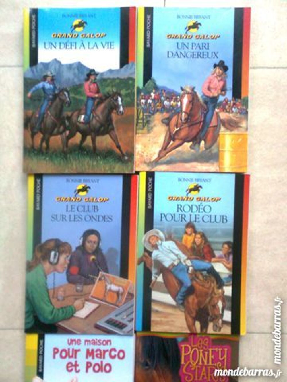 6 livres sur les chevaux - zoe Livres et BD