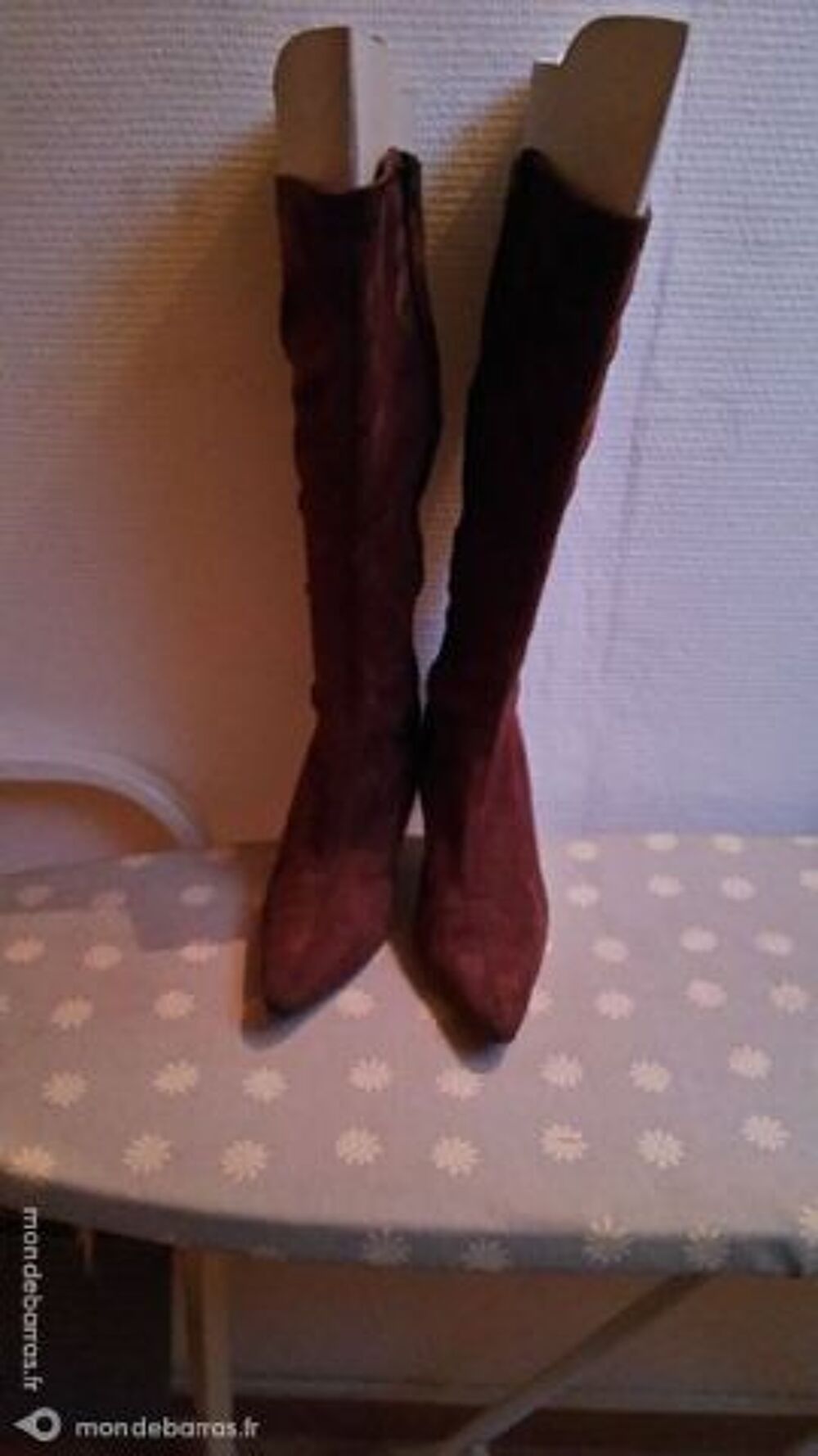 Bottes chocolat 38 sans marque Chaussures