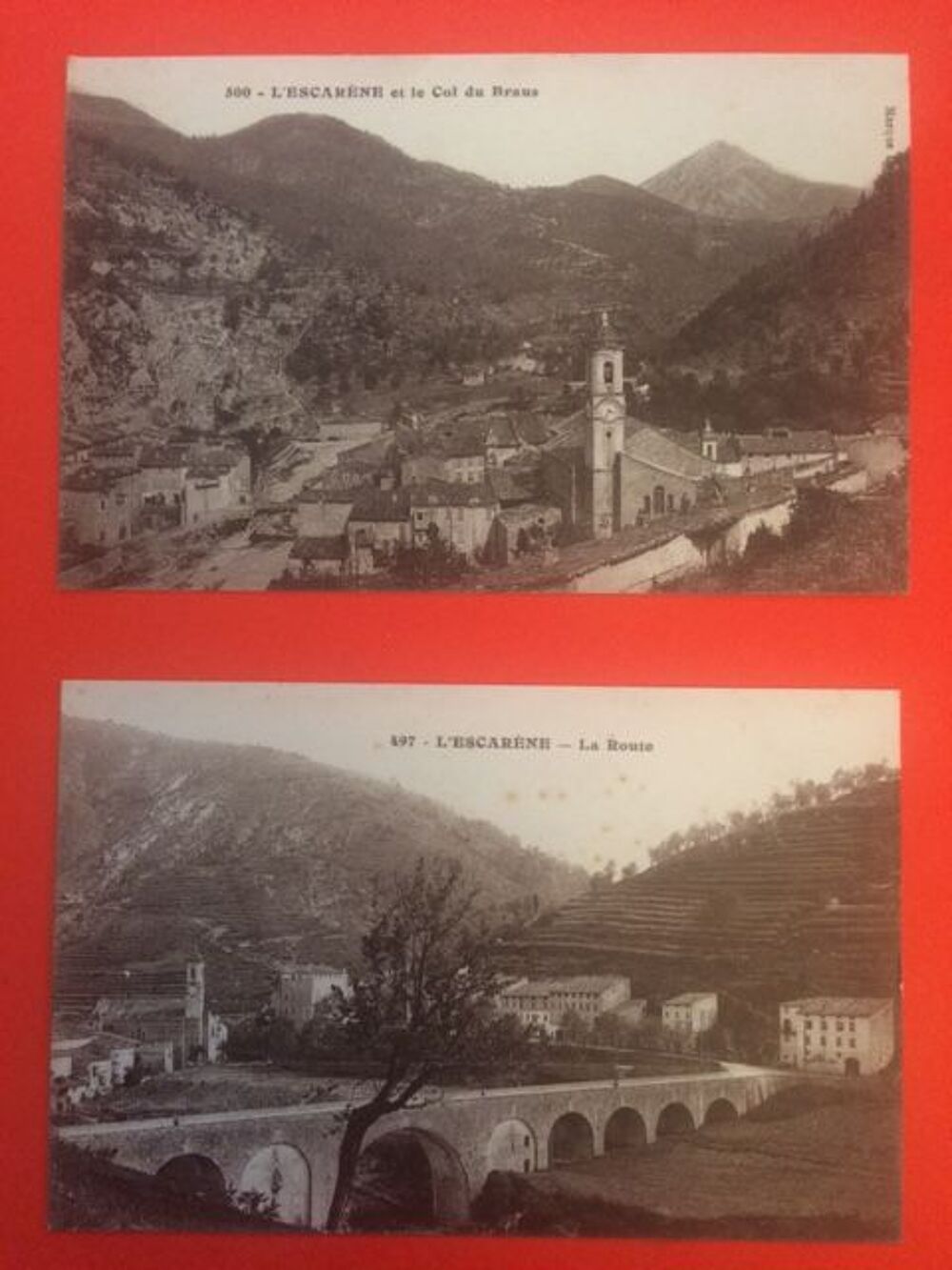 CPA de L'Escarene - 06 