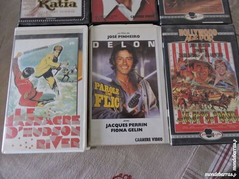6 cassettes VHS 12 Pantin (93)