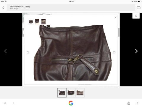 Sac Gerard DAREL 280 Le Touquet-Paris-Plage (62)