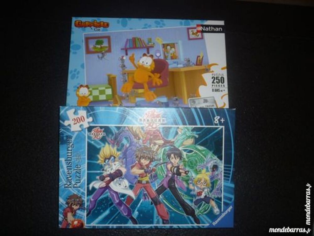 PUZZLE BAKUGAN &amp; GARFIELD Jeux / jouets