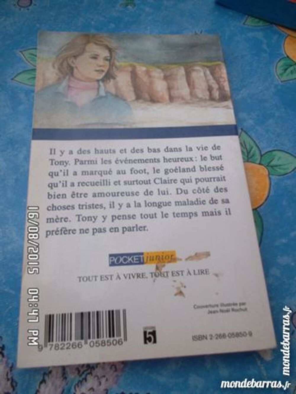 TONY ET LE GOELAND Livres et BD