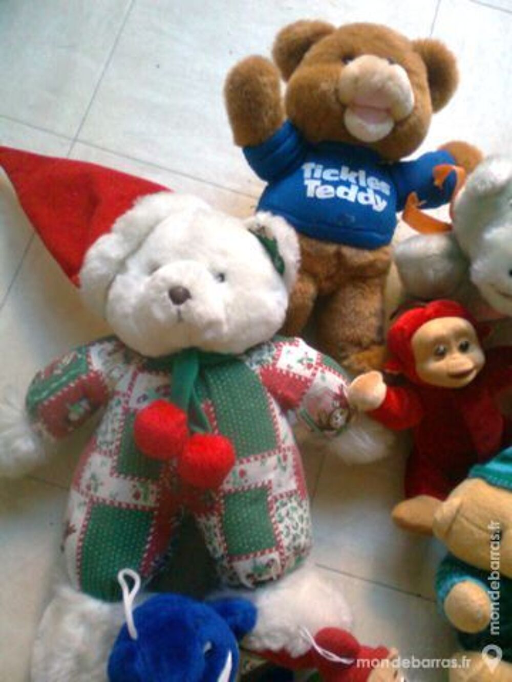 peluches de tailles diverses - zoe Jeux / jouets