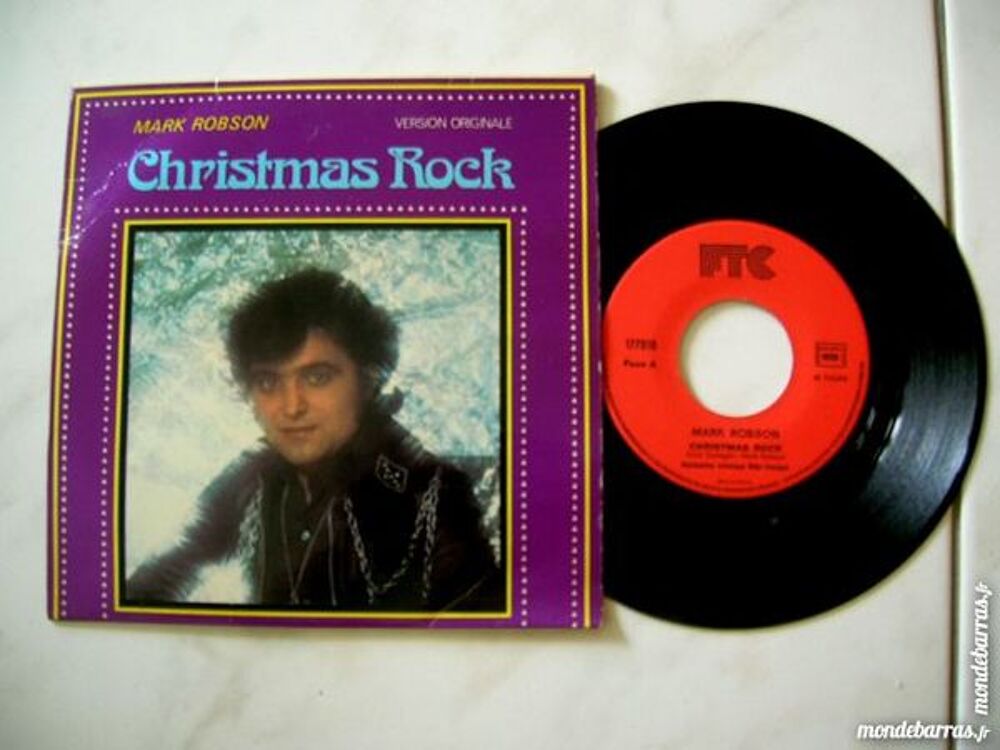 45 TOURS MARK ROBSON Christmas Rock CD et vinyles
