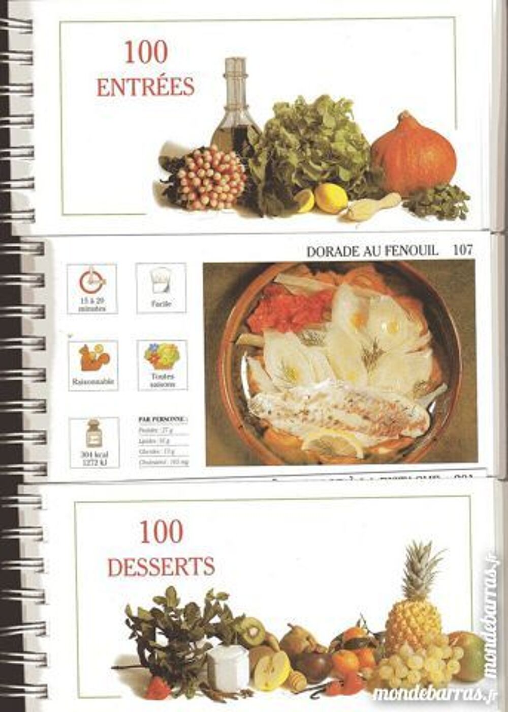 CUISINE - million menus express / prixportcompris Livres et BD