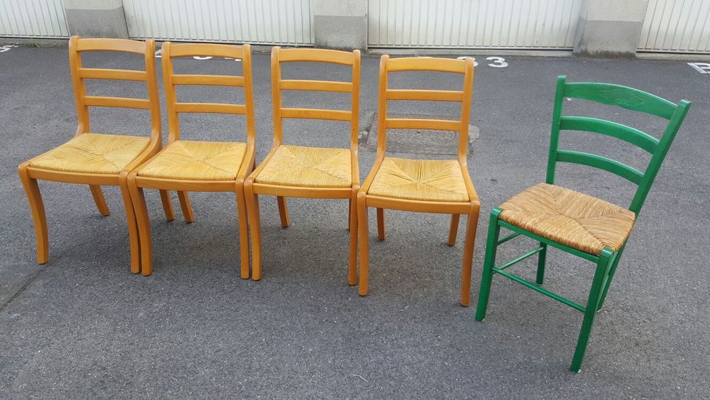Lot de 5 chaises Meubles
