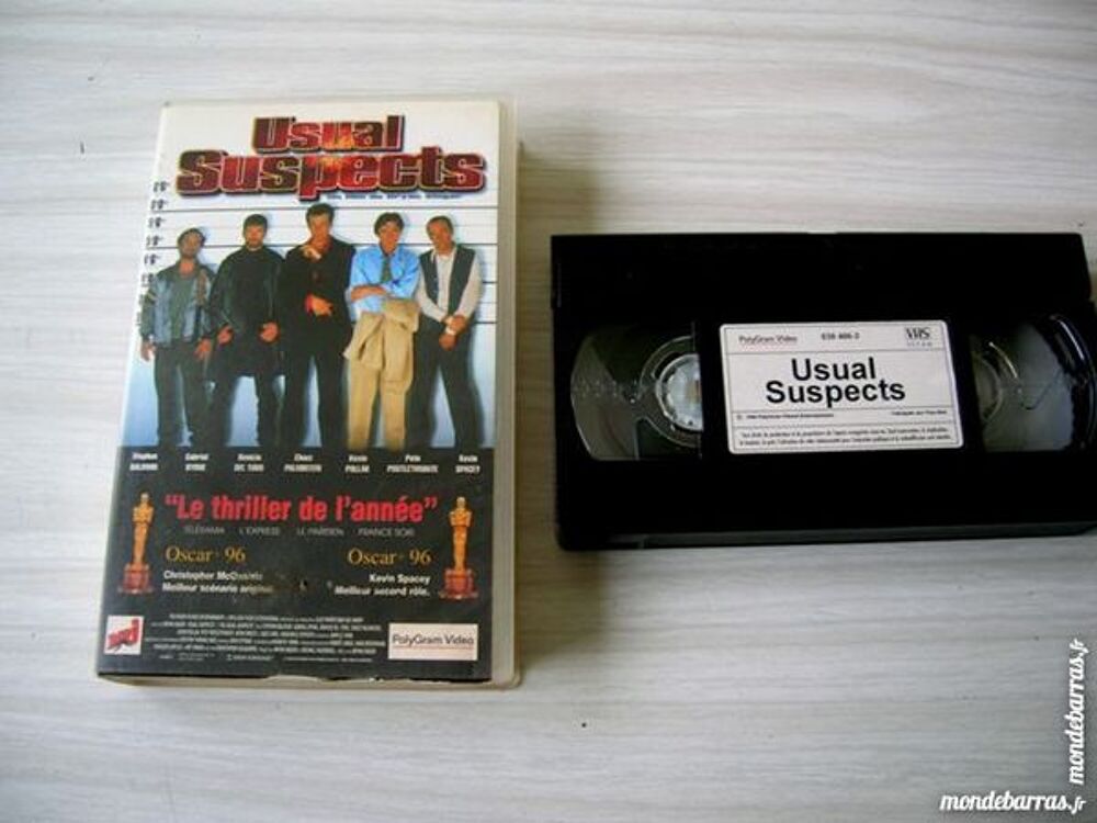 K7 VIDEO USUAL SUSPECTS DVD et blu-ray