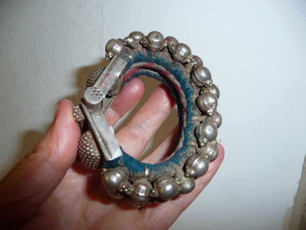 BRACELET VINTAGE VIEIL ARGENT RADJASTHAN INDE Bijoux et montres